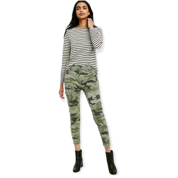 NILI LOTAN for TARGET Women's Camo Print High-Rise Ankle Skinny Jeans NWT - Picture 1 of 3